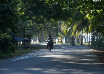 (ဓာတ်ပုံ - ကျောက်ဖြူမြို့တွင်းတနေရာ / BNA)