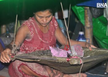 (ဓာတ်ပုံ - အာရက္ခတပ်တော်ထိန်းချုပ်နယ်မြေက စစ်ဘေးရှောင်စခန်း / BNA)