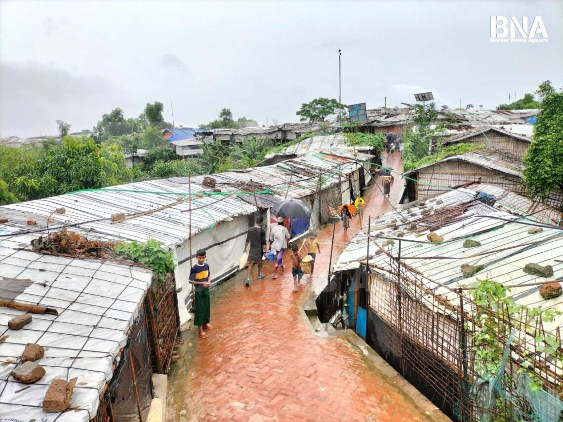 (ဓာတ်ပုံ-ဘင်္ဂလားဒေ့ရှ်နိုင်ငံ၊ကော့ဘဇားဒုက္ခသည်စခန်း / BNA)