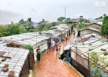 (ဓာတ်ပုံ-ဘင်္ဂလားဒေ့ရှ်နိုင်ငံ၊ကော့ဘဇားဒုက္ခသည်စခန်း / BNA)