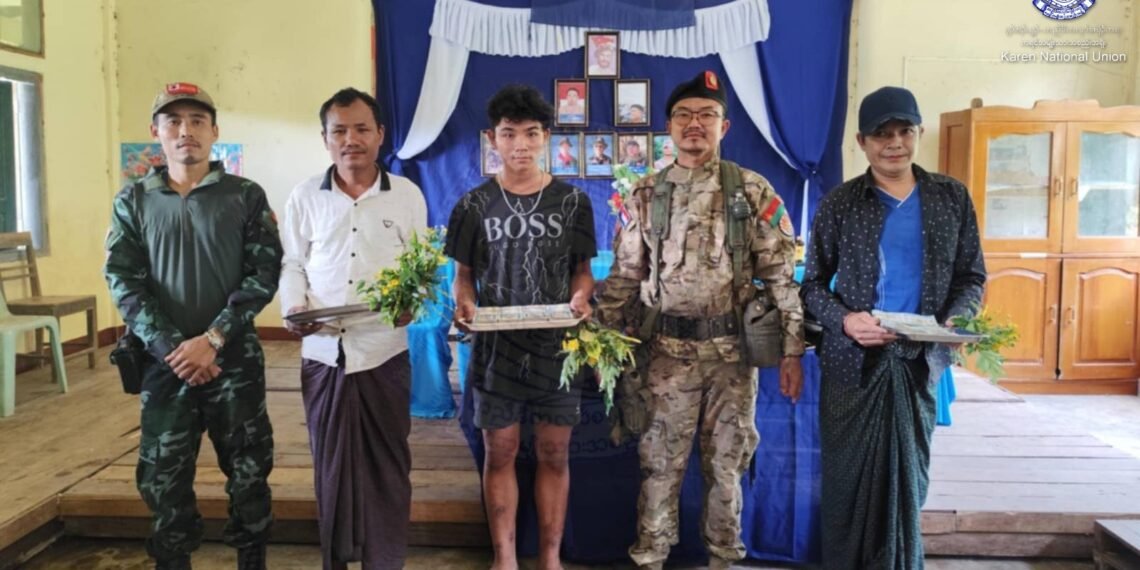 ‎ဓာတ်ပုံ- ကရင်အမျိုးသားလွတ်မြောက်‌ရေးတပ်မတော်