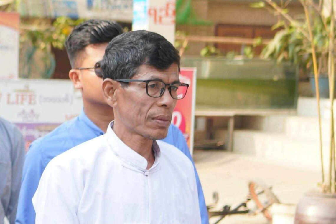 (ဓာတ်ပုံ - အကြမ်းဖက်သတ်ဖြတ်ခံရသူဦးမောင်သိန်းရွှေ / ပေးပို့)