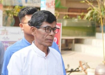 (ဓာတ်ပုံ - အကြမ်းဖက်သတ်ဖြတ်ခံရသူဦးမောင်သိန်းရွှေ / ပေးပို့)