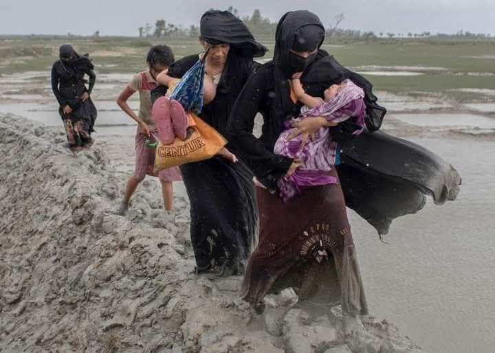 (ဓာတ်ပုံ - မောင်တောမြို့နယ်မှာနေရပ်စွန့်ခွာထွက်ပြေးတေကြရသူတချို့ကို ၂၀၂၄ ခုနှစ်၊သြဂုတ်လကတွေ့ရပုံ / ပေးပို့)