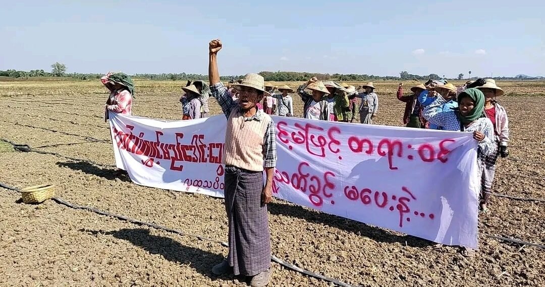 ဓာတ်ပုံ- အထွေထွေသပိတ်ပေါင်းစပ်ညှိနှိုင်းရေးအင်အားစု(GSCB)