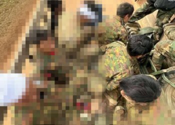 ဓာတ်ပုံ - ဝန်းသိုမြို့နယ်ပြည်သူ့ကာကွယ်ရေးအဖွဲ့ ပကဖ