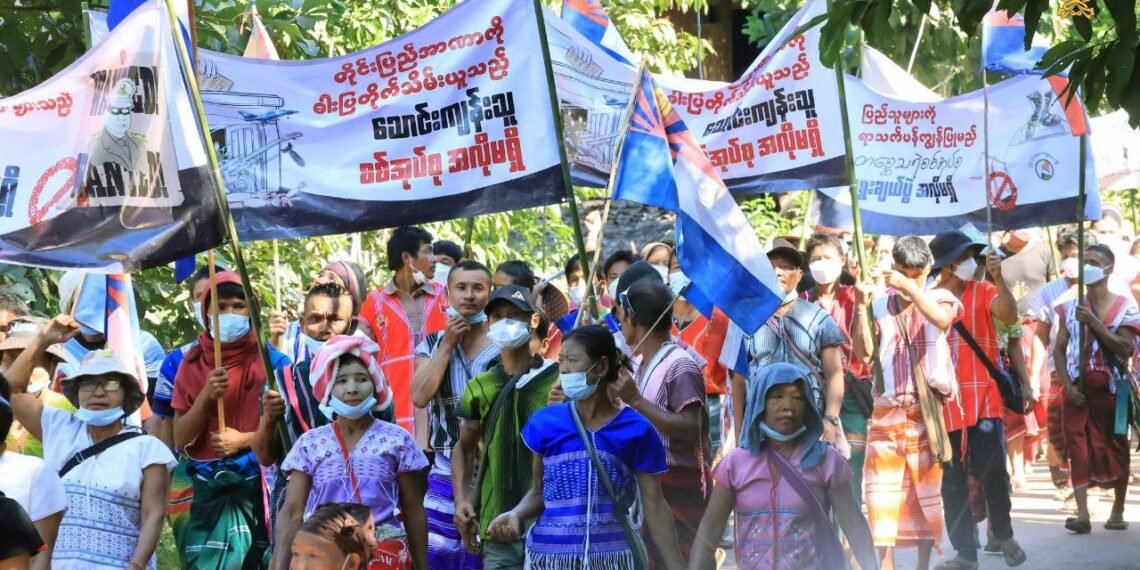 ဓာတ်ပုံ-ကေဝိုင်အို-ကရင်လူငယ်အစည်းအရုံးမှ