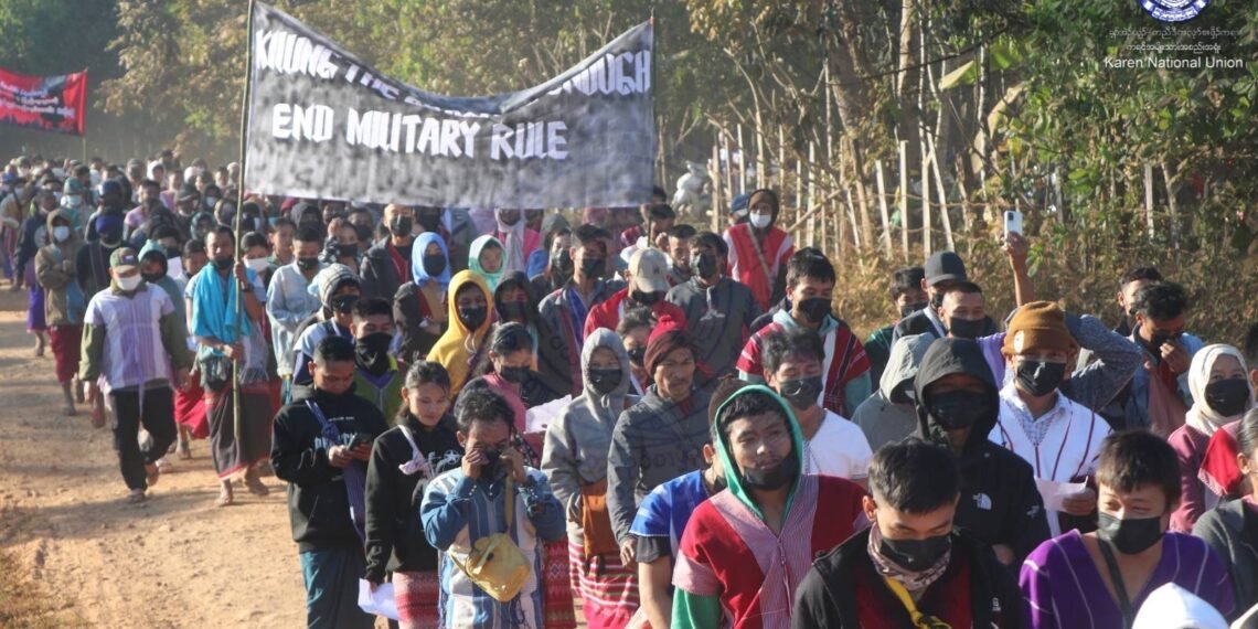 ဓာတ်ပုံ-ကရင်အမျိုးသားအစည်းအရုံး