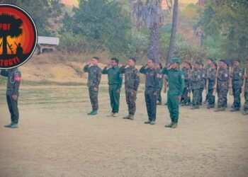 ဓာတ်ပုံ-မြင်းခြံခရိုင် တပ်ရင်း ၄၊ ၁၀