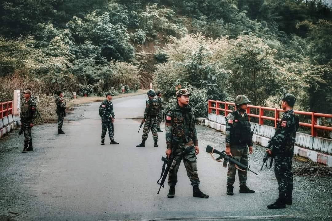 ဓာတ်ပုံ - ဂန့်ဂေါခရိုင်တပ်ရင်း ၁၃ တပ်ရင်း