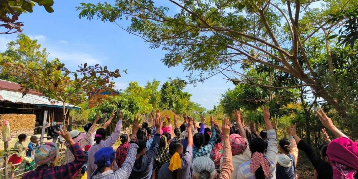 ဓာတ်ပုံ-ကလေးမြို့လူထုတိုက်ပွဲ ဦးဆောင်ကော်မတီ