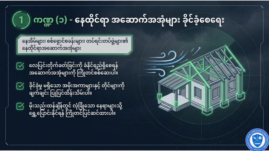 ဓာတ်ပုံ - လူမှုရေးရာ၊အလုပ်သမားနဲ့ လူသားချင်းစာနာထောက်ထားရေးဝန်ကြီးဌာန