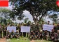 ဓာတ်ပုံ -​ ရွှေဘိုမြို့နယ် ပြည်သူ့ကာကွယ်ရေးအဖွဲ့ (ပကဖ)