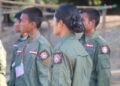 ဓာတ်ပုံ - မြိုင်မြို့နယ် ပြည်သူ့ကာကွယ်ရေးတပ်ဖွဲ့